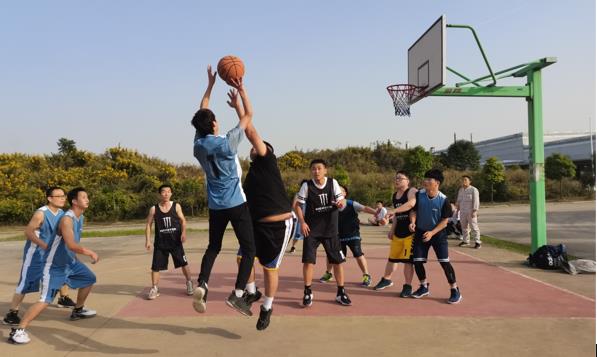 bbin体育官方网站乐凯成功举办第七届篮球比赛