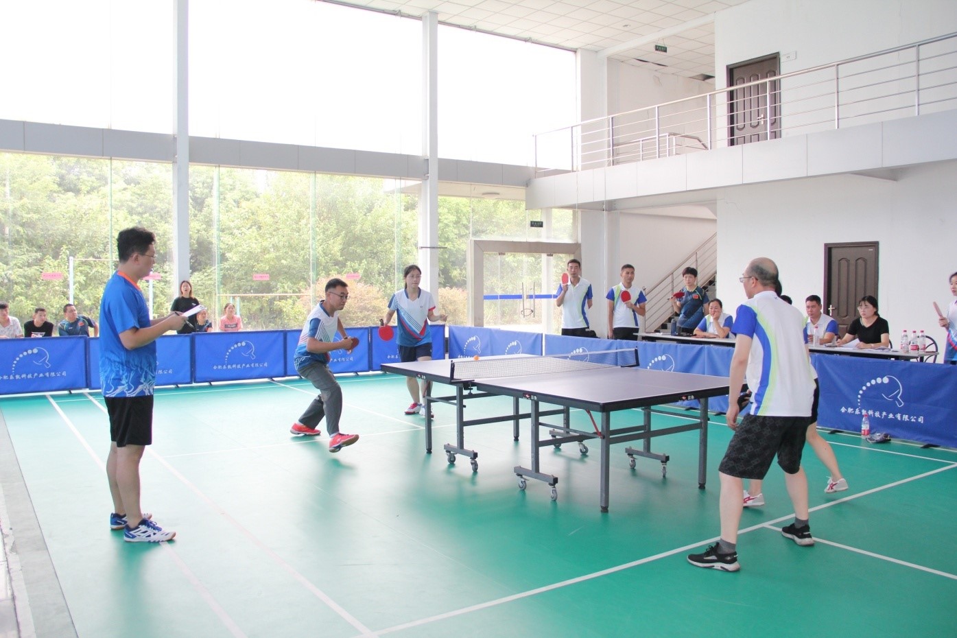bbin体育官方网站乐凯成功举办第四届乒乓球比赛
